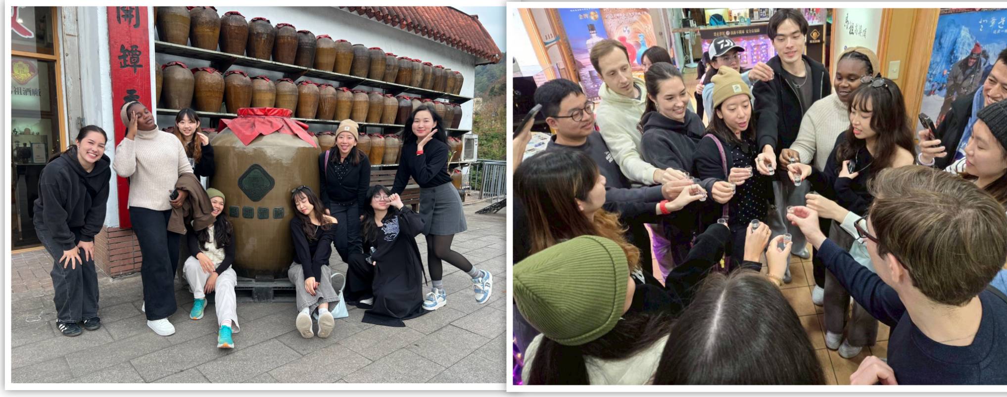 Visiting the distillery and tasting Matsu Kaoliang liquor